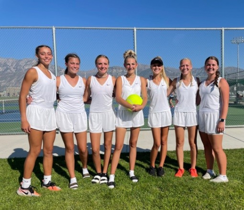 MMHS'S JV girls tennis team wins region tournament!
