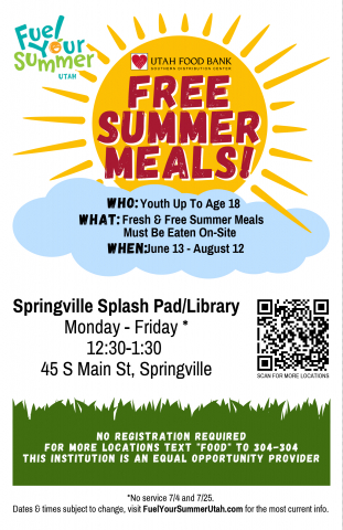 Springville Free Summer Meals