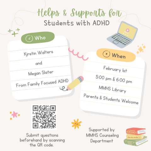 Helps and Supports for Students with ADHD