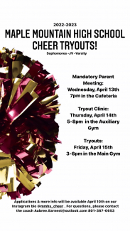 MMHS Cheer Tryouts