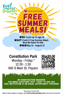 Payson Free Summer Meals