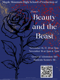 promotional poster for Beauty and the Beast