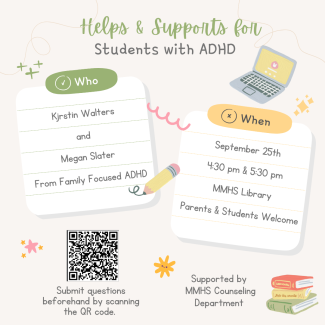 Helps and Supports for Students with ADHD